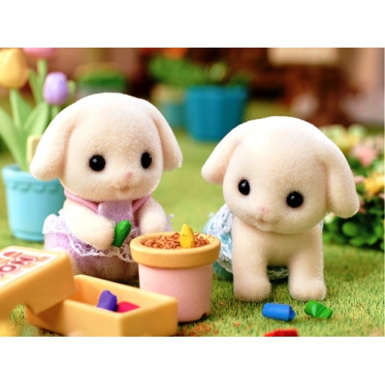 Sylvanian Families Flora Rabbit Twins